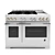 Jenn-Air Professional Gas Stove: Ultimate Culinary Appliance 3D model small image 1