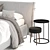 Elegant Bontempi Louise Bed 3D model small image 4