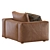 Coco Republic Soren Accent Chair 3D model small image 2