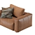 Coco Republic Soren Accent Chair 3D model small image 6