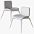 Elegant Goose Lounge Chair 3D model small image 4