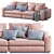 Flexform Beauty Sofa - Modern and Stylish 3D model small image 4