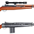 Sleek Wooden Rifle: Model Kit 3D model small image 2