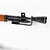 Sleek Wooden Rifle: Model Kit 3D model small image 5