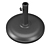 Stylish Parasol with Bases 3D model small image 6