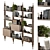 Cassina Infinito Decorative Wooden Rack 3D model small image 2