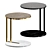 Minimalist Meridiani Ralf Table 3D model small image 1