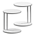 Minimalist Meridiani Ralf Table 3D model small image 3