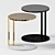 Minimalist Meridiani Ralf Table 3D model small image 4