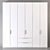 Stylish 73 Wardrobe 3D model small image 2