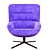 Elegant Hilco Armchair: Modern Design 3D model small image 2