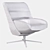 Elegant Hilco Armchair: Modern Design 3D model small image 4