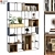 Modern Shelf Furniture Set 3D model small image 1