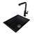 Franke Kubus Mythos Pull-Out & KBG 110-34 Onyx 3D model small image 1