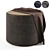 Elegant Pilar Pouf: Comfort and Style 3D model small image 1