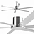 Ultimate Cooling: Andros Ceiling Fan 3D model small image 1