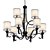 Lacey 9-Light Chandelier 3D model small image 1