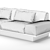 Geometric Elegance: Agent 86 Sofa 3D model small image 5