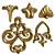 Elegant 07 Trim Ornament 3D model small image 7