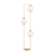 Elegant Cosmos Floor Lamp 3D model small image 1