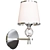 Elegant Aura Wall Sconce 3D model small image 1