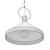 Limoges Large Pendant - Elegant Illumination 3D model small image 3