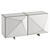 Cattelan Kayak 2021 Metal Brass Console 3D model small image 6