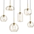 Sleek Vilmo Pendant Light: Anzazo Design 3D model small image 1