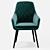 Ardeko AROOMA Chair: Stylish and Compact Design 3D model small image 4