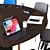 Title: OrangeBox Fielding WorkTable Set 3D model small image 5