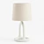 Boho Resin Base Table Lamp 3D model small image 4