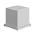 Luxury Armani Alabaster Lamp 3D model small image 3