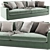 Modern Linteloo Fabio Sofa 3D model small image 3