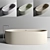 Elegant and Modern Boffi Sabbia Bathtub 3D model small image 1