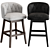 Darby Home Co Micky Swivel Stool 3D model small image 1