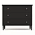 Elegant Blues Dresser: 100x83x53 cm 3D model small image 9