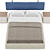 Presotto Delfi Bed v2: Italian Design Luxury 3D model small image 3