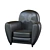 Sparrow Child Seat: Comfort and Style 3D model small image 1