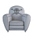 Sparrow Child Seat: Comfort and Style 3D model small image 3