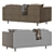 Modern Italian Arlott High Sofa 3D model small image 4