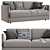 Ditre Italia FRANK: Modern Designer Sofa 3D model small image 1