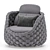 Textilene Rope Woven Outdoor Chair 3D model small image 7
