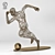 Modern Metal Men Statue 3D model small image 4