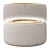 Boucle Storage Ottoman: Grover 36 3D model small image 1