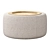 Boucle Storage Ottoman: Grover 36 3D model small image 2