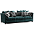 Modern Viktor Sofa: Stylish Comfort 3D model small image 4