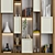 Sleek Steel Storage Rack 3D model small image 3