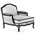 Vintage Style Armchair: Classic Elegance 3D model small image 6