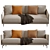 Italian Designer Ditre Italia Krisby Sofa 3D model small image 4