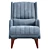 Elegant Bolero Armchair - Modern Design & PBR Materials 3D model small image 5